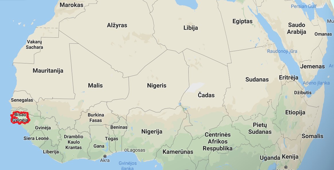 Bissau Gvineja kelti